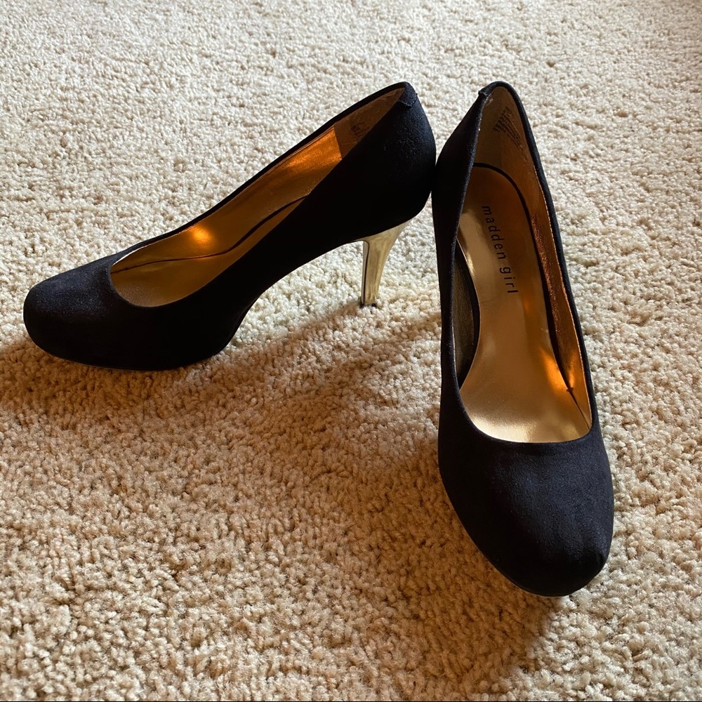 Black heels